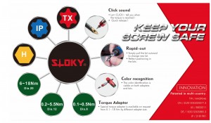 Sloky CNC 선반 및 밀링용 토크 드라이버